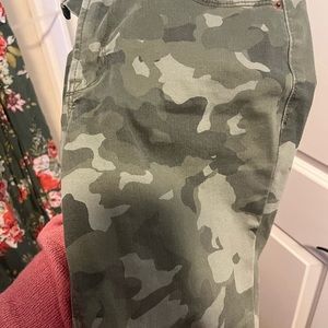Old Navy camo jeans